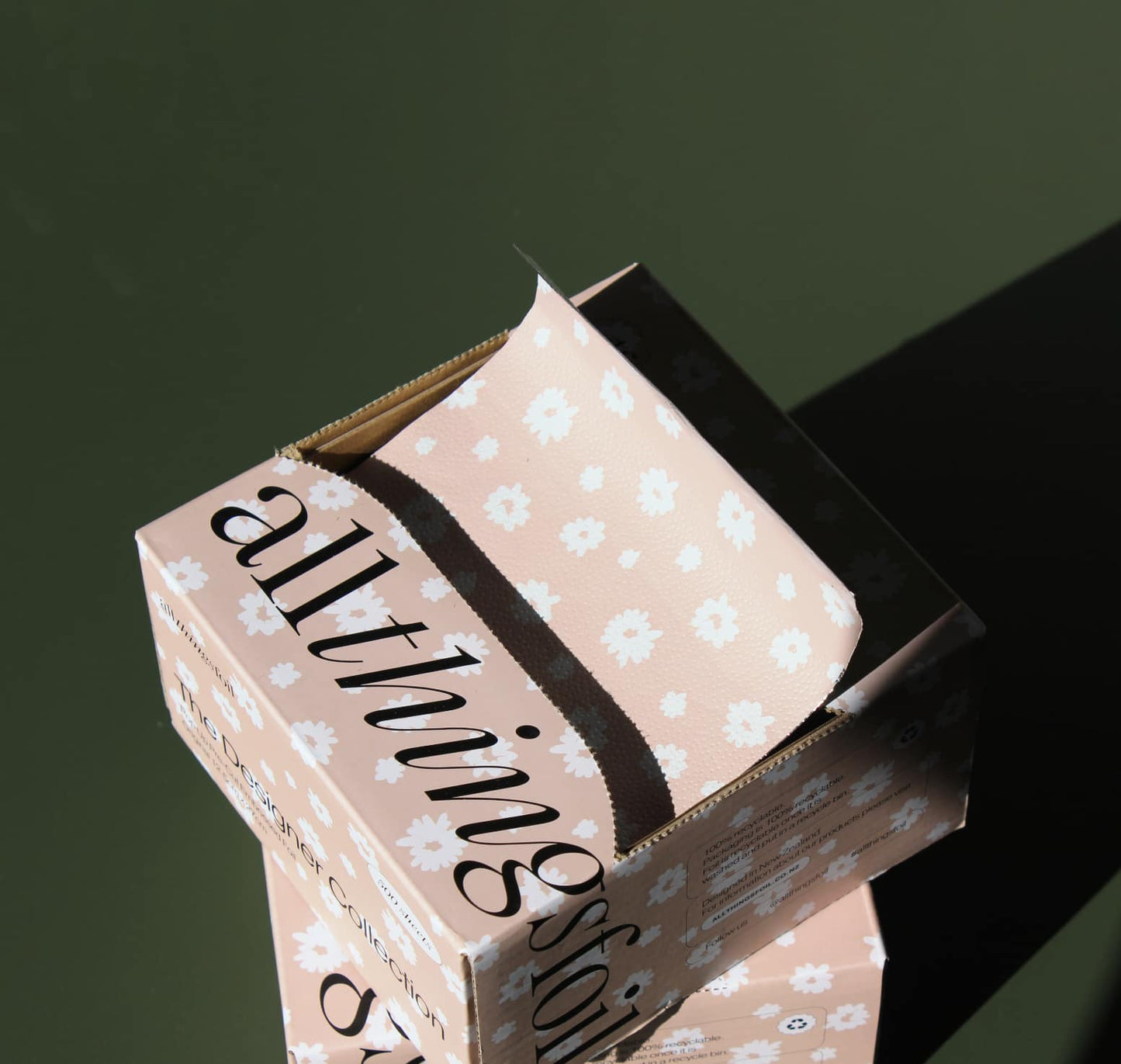 Designer Pink Petals Original Pop Up Foil | 12-Box Bundle (12.5cm x 27cm)