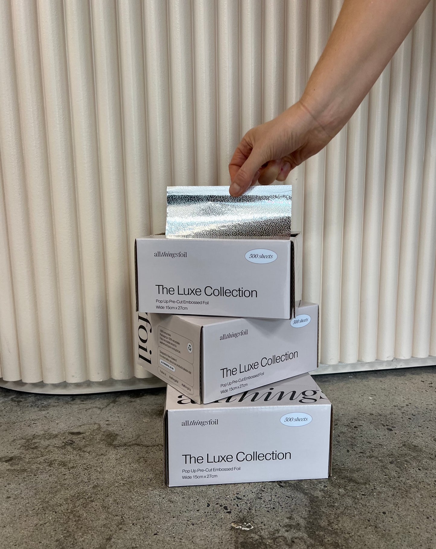 Luxe Wide Pop Up Foil | 12-Box Bundle (15cm x 27cm)
