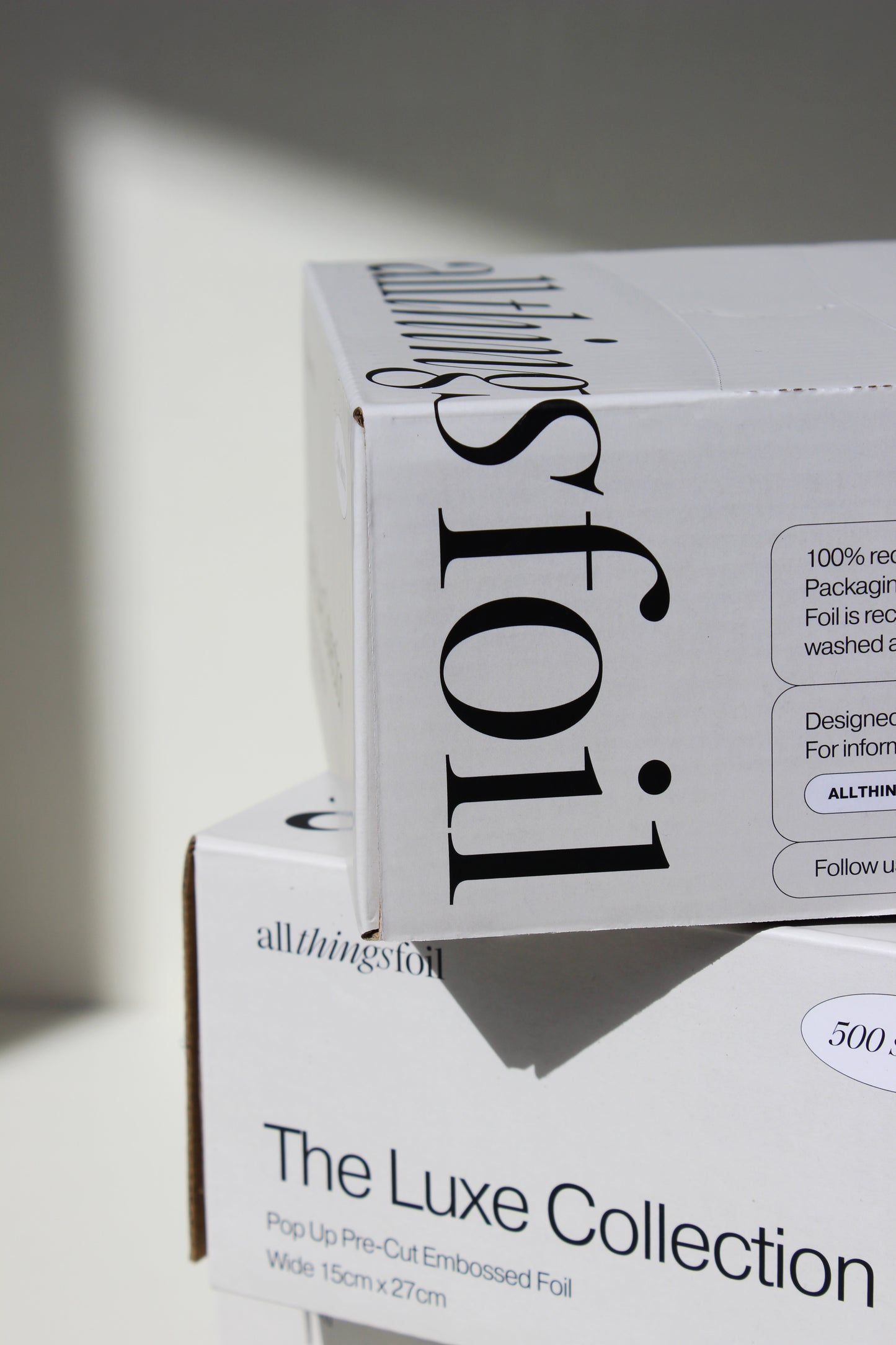 Luxe Wide Pop Up Foil | 12-Box Bundle (15cm x 27cm)