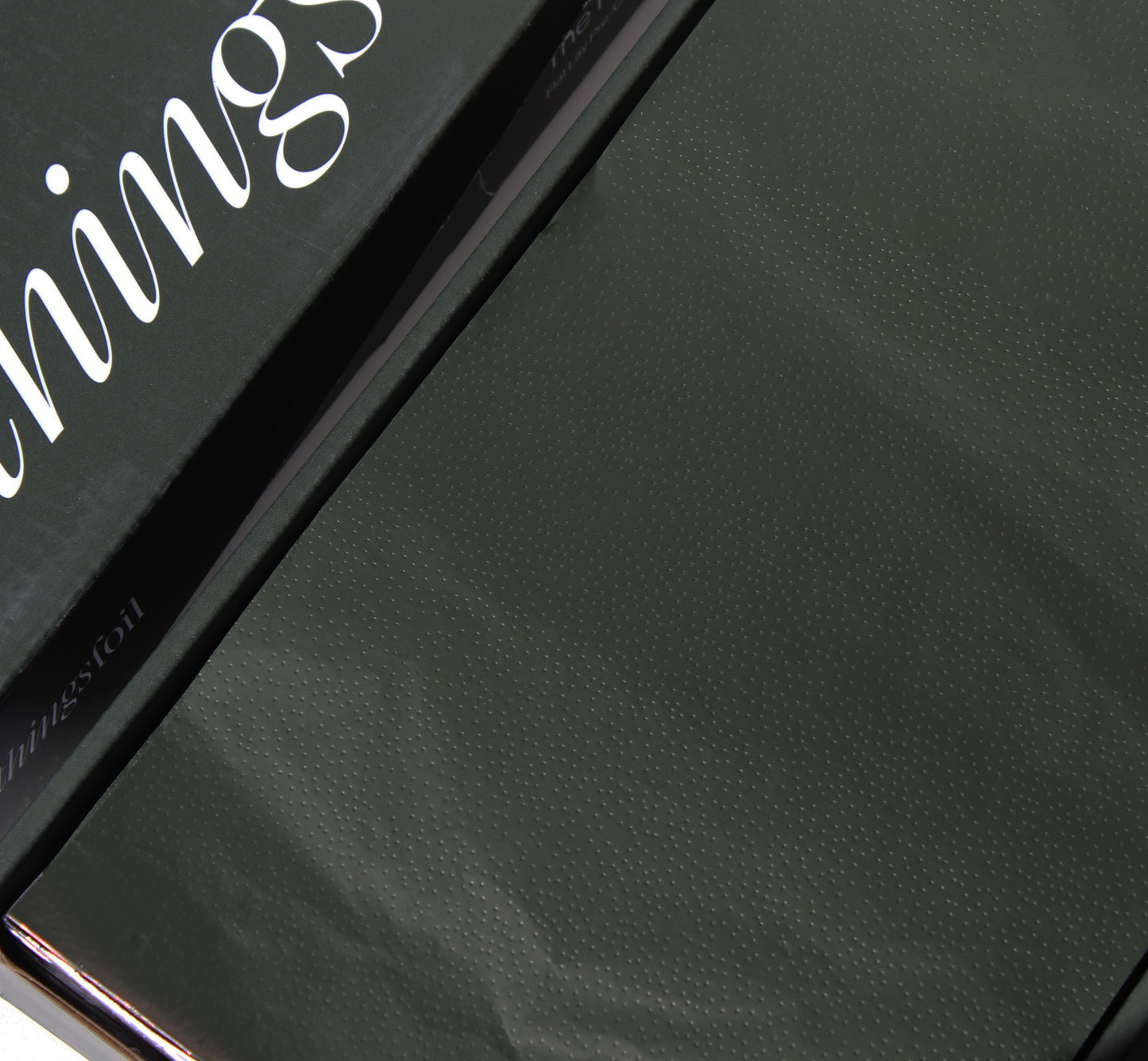 Minimalist Green Wide Flat Lay Foil (15cm x 27cm)