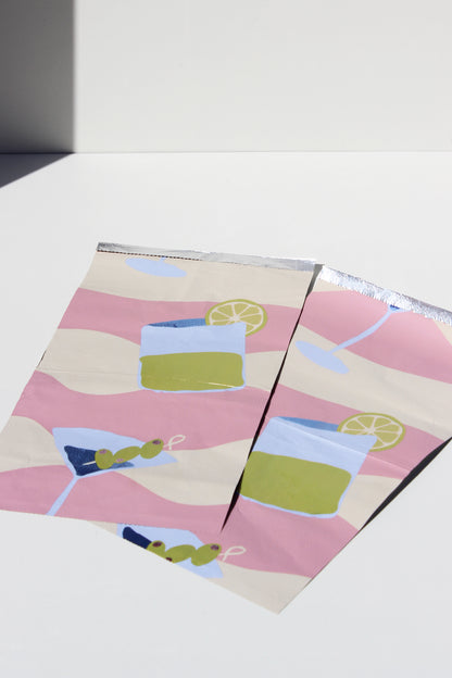 Designer Euro Summer Wide Pop Up Foil | 12 Box Bundle (15cm x 27cm)