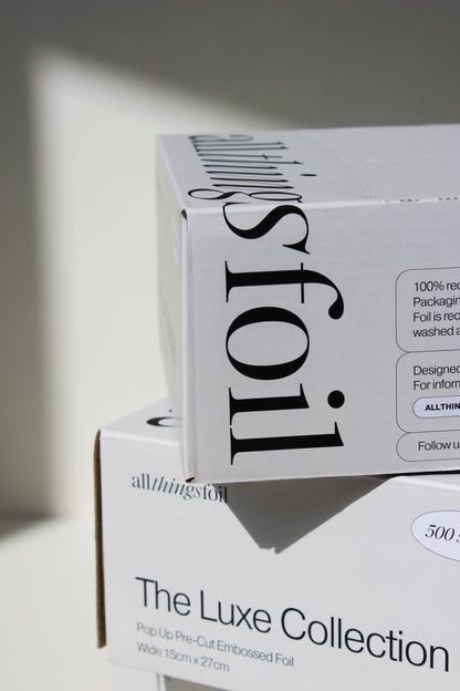 Luxe Wide Pop Up Foil | 12-Box Bundle (15cm x 27cm)